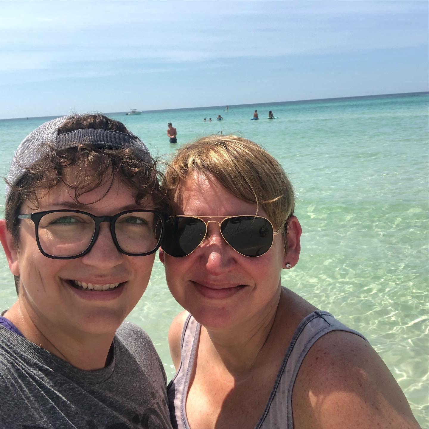 Family vacation with the Engelings in Florida, summer of quarantine 2020.