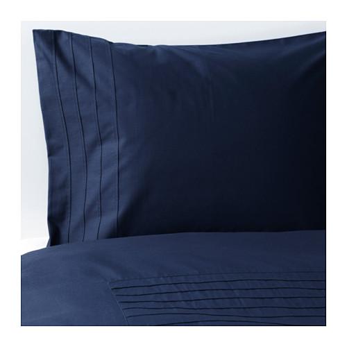 ALVINE STRÅ Duvet cover and pillowcase(s), blue