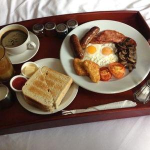 Hotel Breakfast in Bed