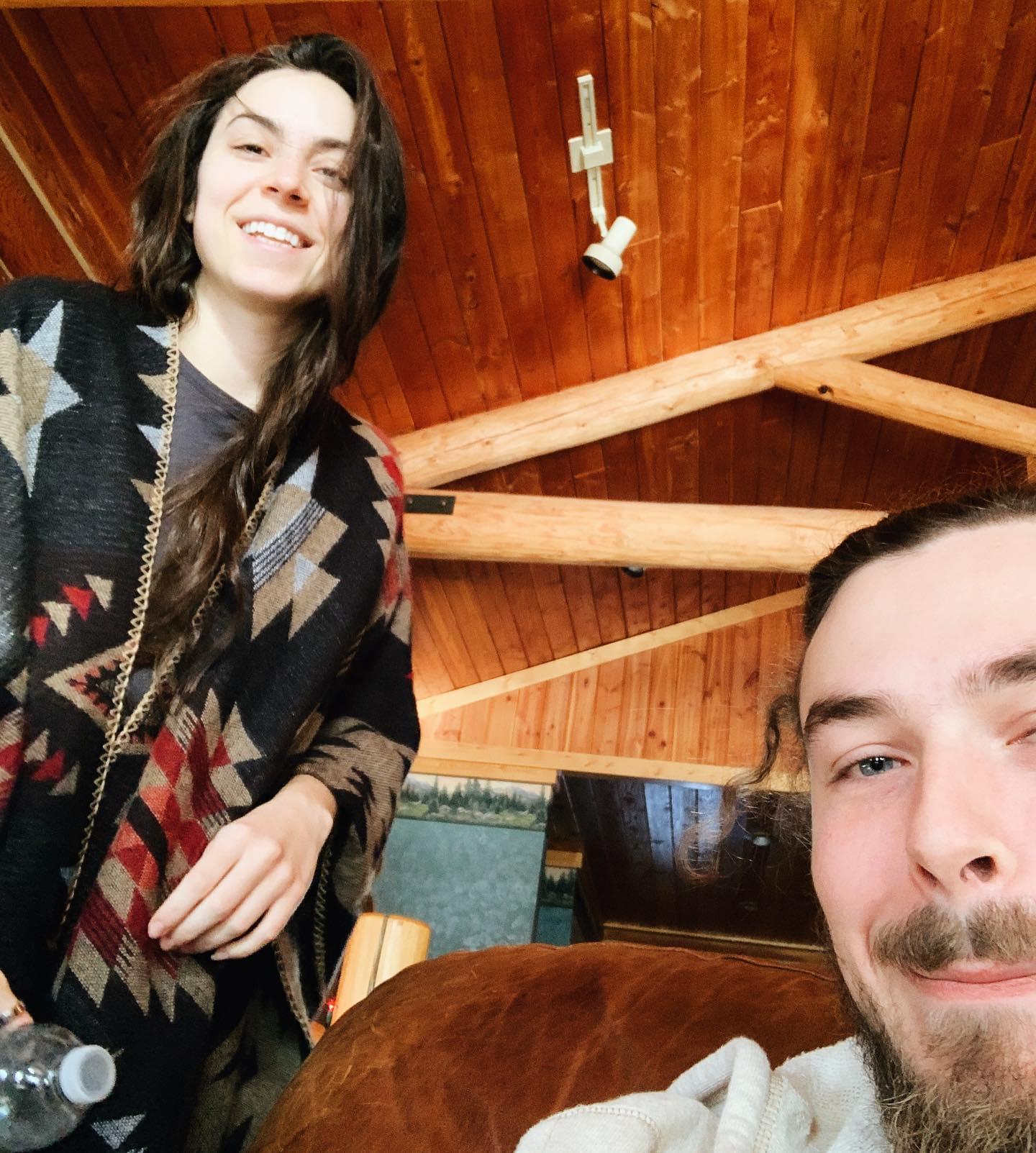 Cozy cabin days in Big Sky, Montana.