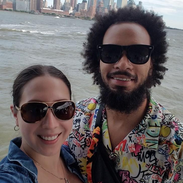 Headed to the Statue of Liberty