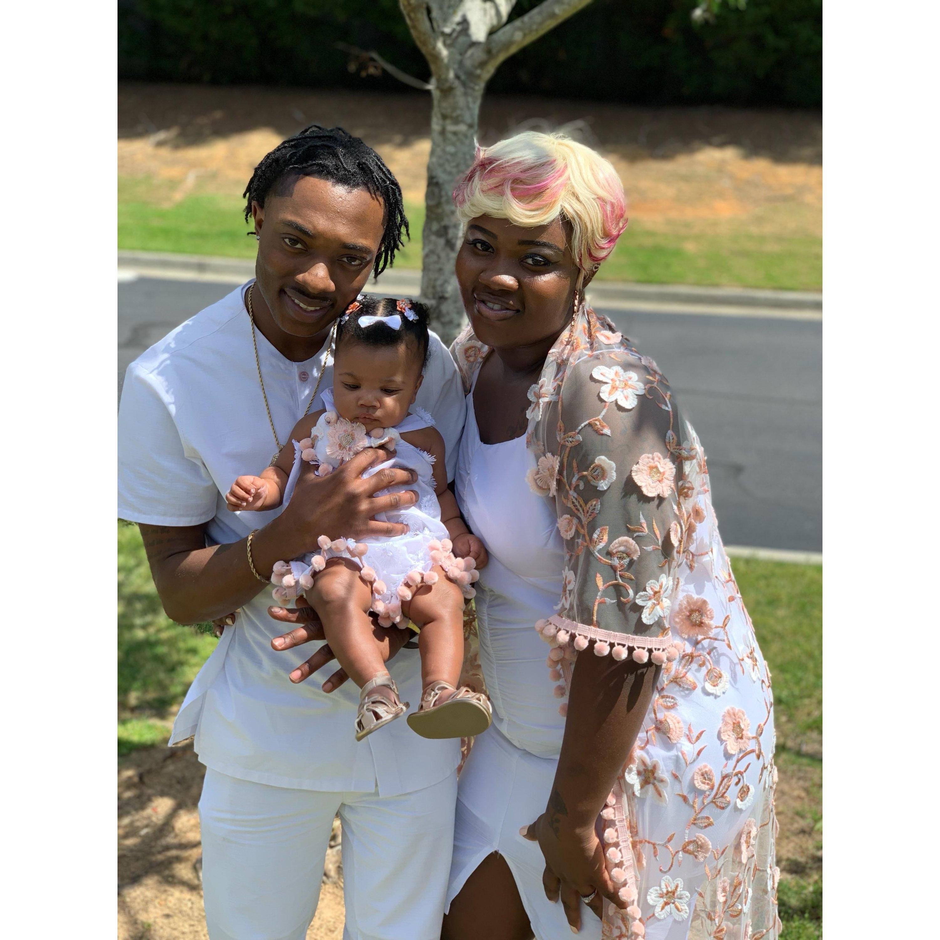 Our babygirl Kle'yani first Easter!!