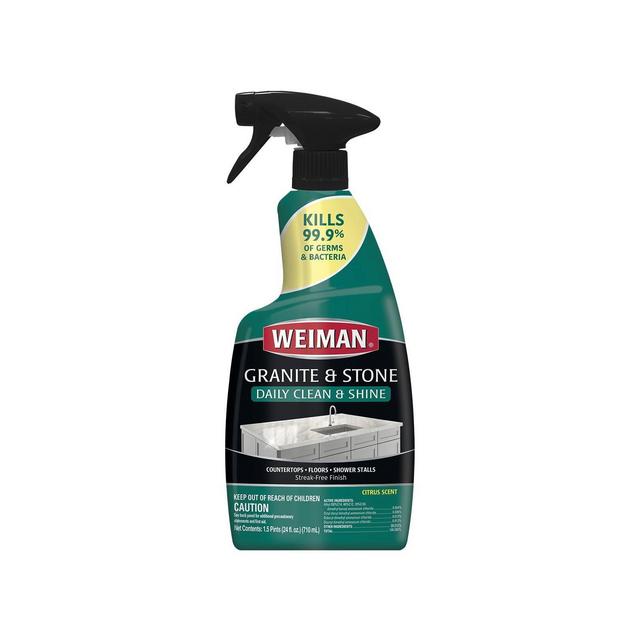 Weiman Granite & Stone Daily Clean & Shine with Disinfectant - 24oz