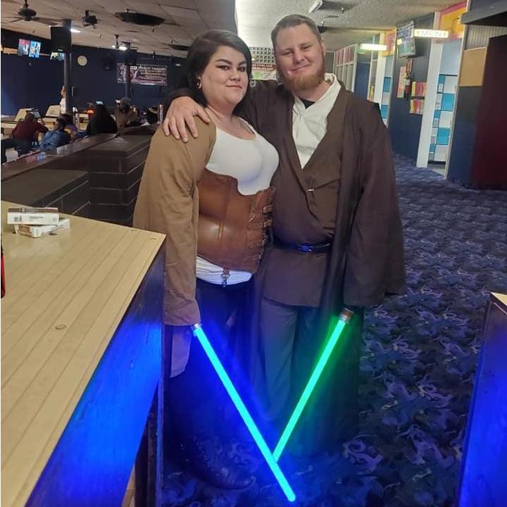 Star Wars night for the A's! Also the night Ken told Jazze he loved her for the first time~