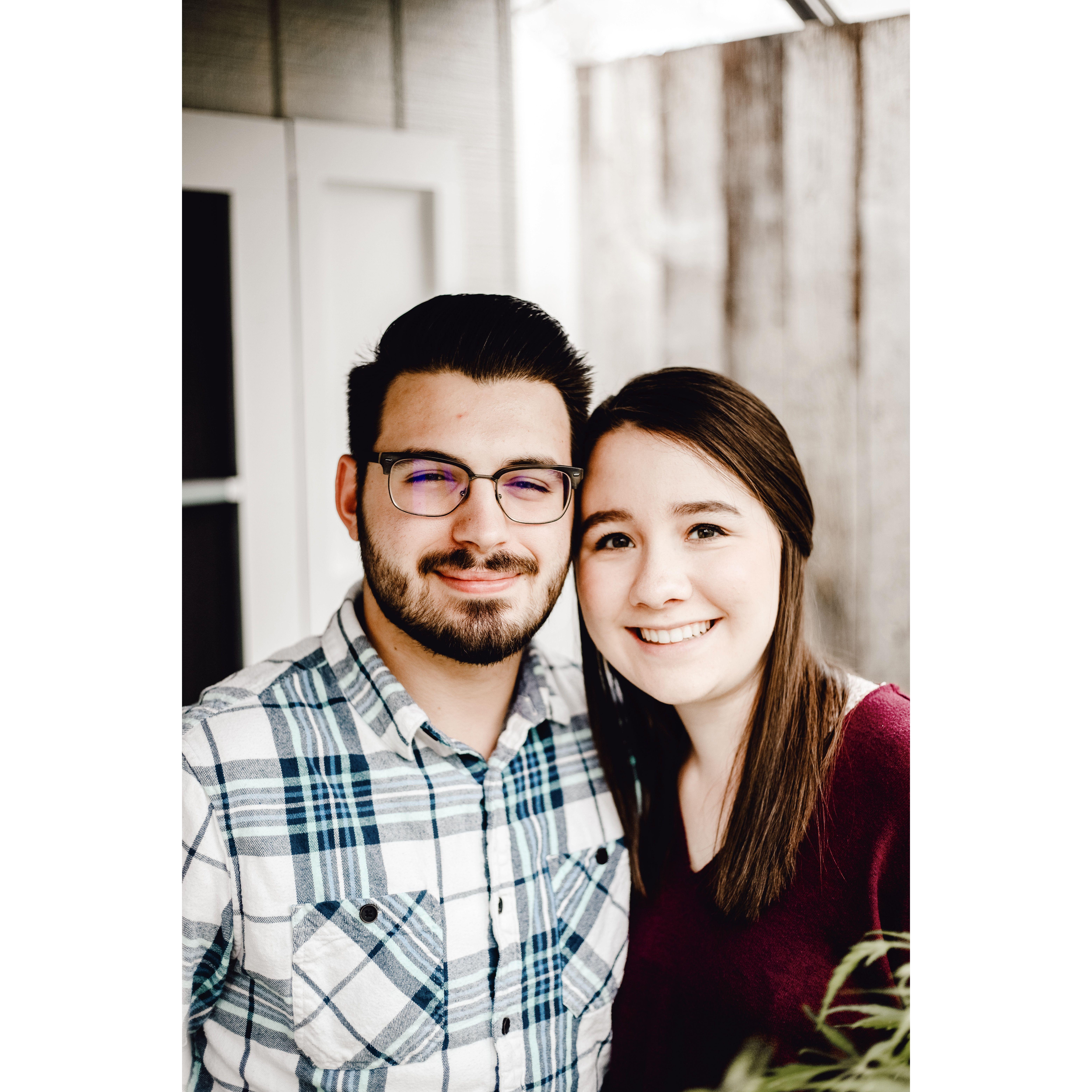 January 2019: Photoshoot we did with our photographer, Katie McNeil
