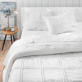 Skylar Chenille 3-Piece Duvet Set