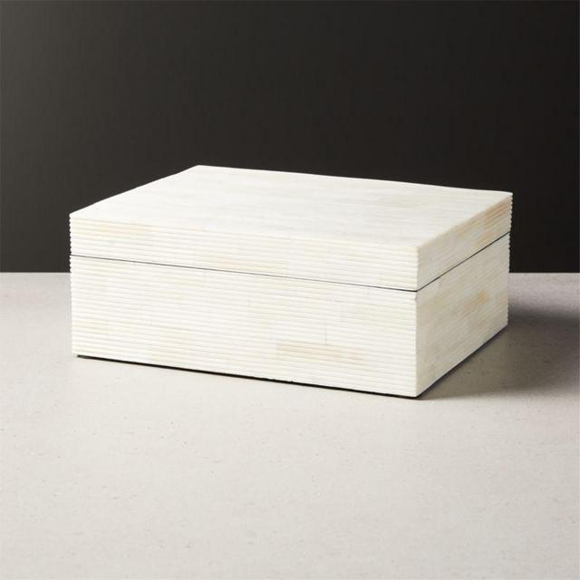 CB2 Maya Bone Inlay Box