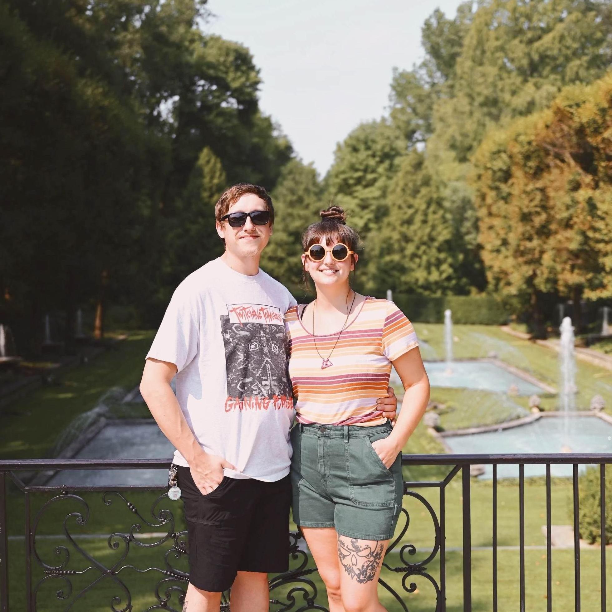 visiting my favorite place, Longwood Gardens