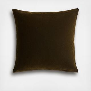 Reversible Faux Mohair Linen Pillow Cover