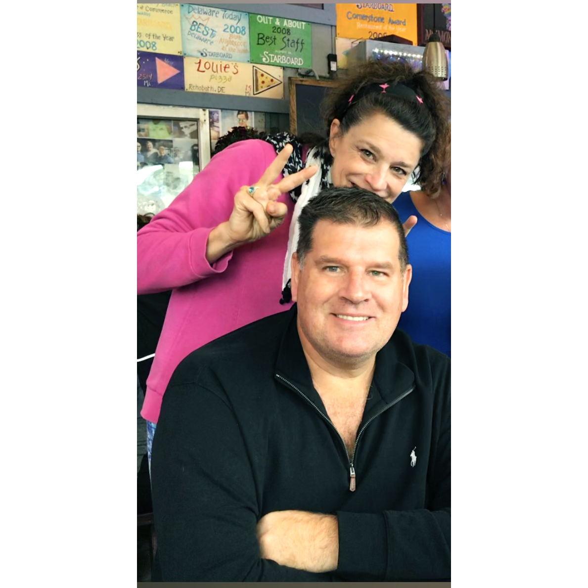 Marcia and brother, Ron