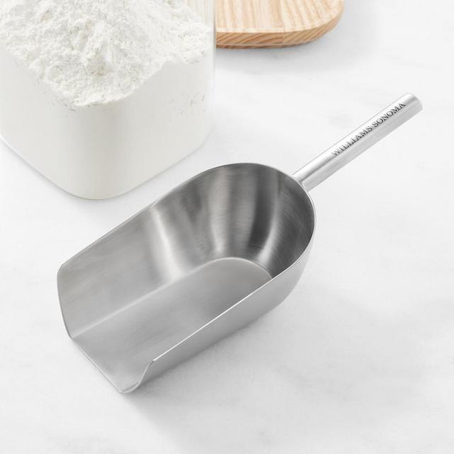 Williams Sonoma Stainless Steel Scoop, Large