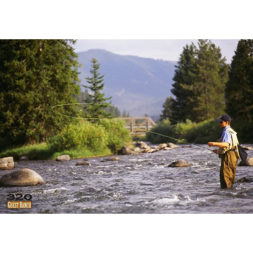 Two miles of the Blue Ribbon Gallatin River, made famous as the setting for the fishing scenes in the movie “A River Runs Through It,” literally run through our property!