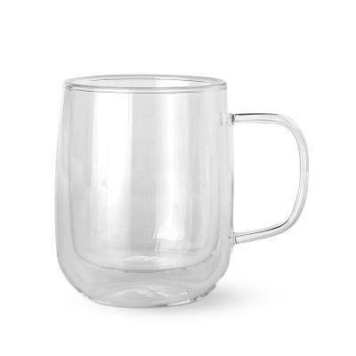 Double-Wall Glass Coffee Mugs- Set of 4