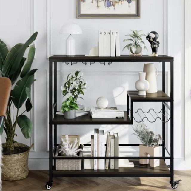 17 Stories Kul Bar Cart | Wayfair