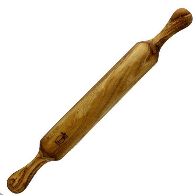 Latitude Run Lillard 17.75-inch Olive Wood Rolling Pin