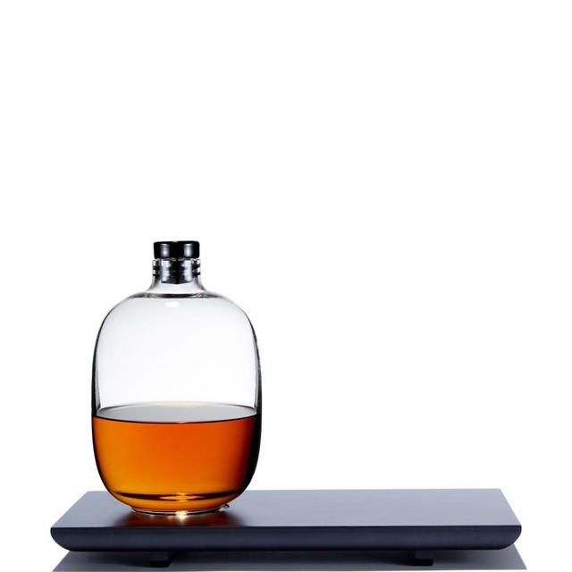 Nude Glass Malt Whisky Bottle & Tray Set