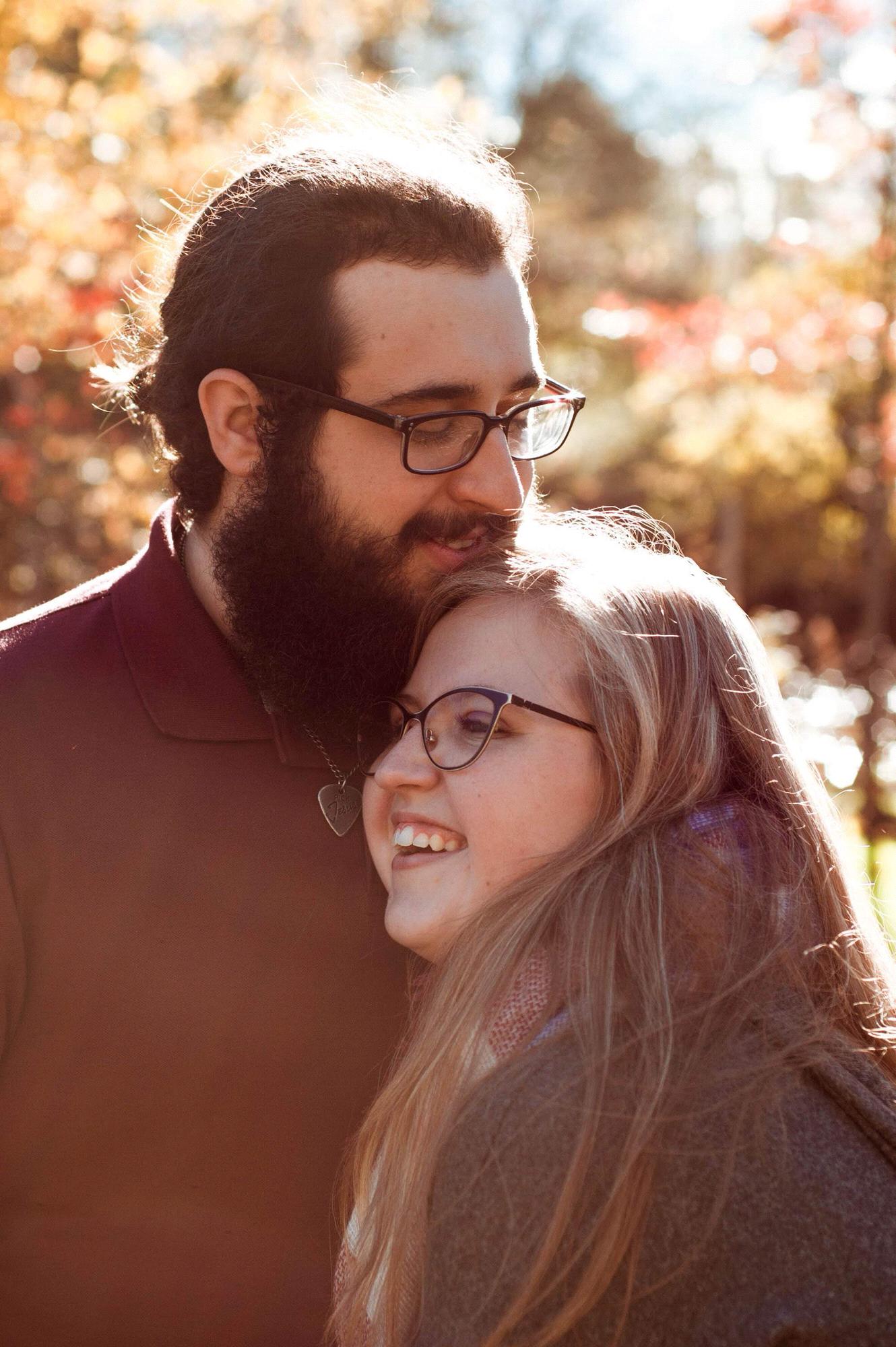 Our wedding photographer, Catherine Hulshizer of Tales and Trees Photography, took this photos of us when we were just dating, and SO MANY people thought they were engagement photos haha!