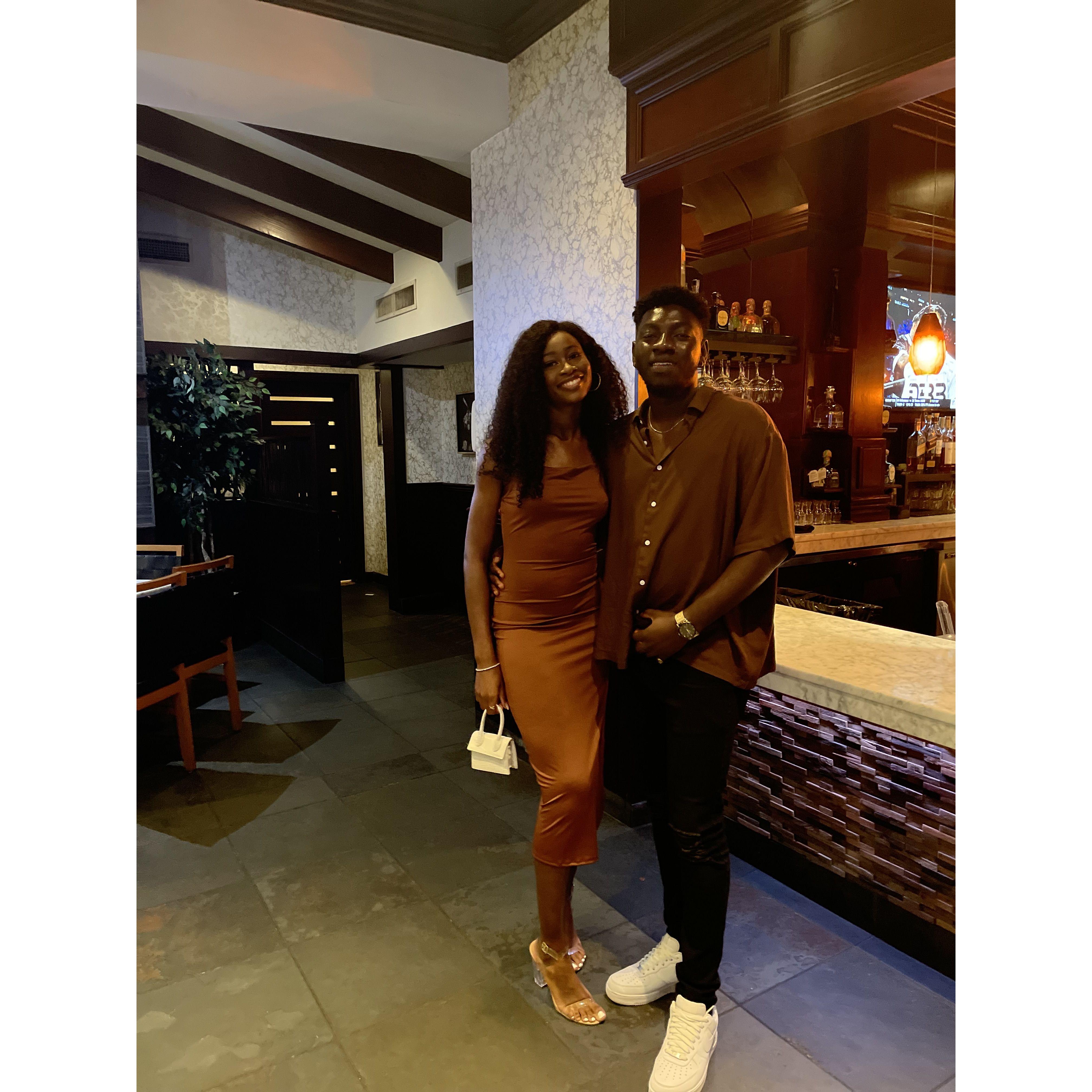 AY's surprise birthday dinner