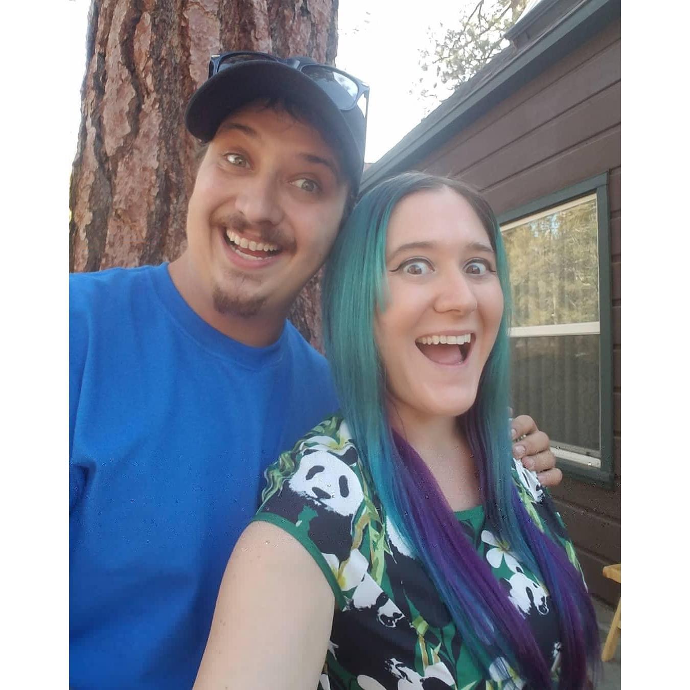 Shooting on location in Big Bear, CA for our web series - September 28, 2018