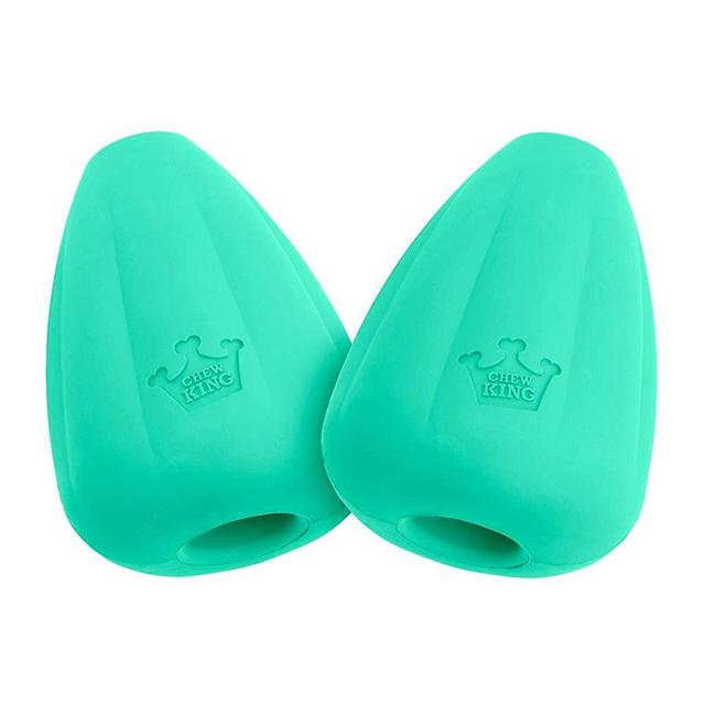Chew King Premium Treat Dog Toy, Extremely Durable Natural Rubber Toy, Filler Toy, Pack of 2