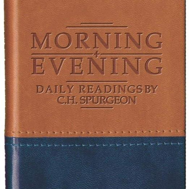 Morning and Evening – Matt Tan/Blue: Daily Readings by C. H. Spurgeon (Daily Readings - Spurgeon)