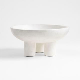 Tri-Footed Ceramic Centerpiece Bowl
