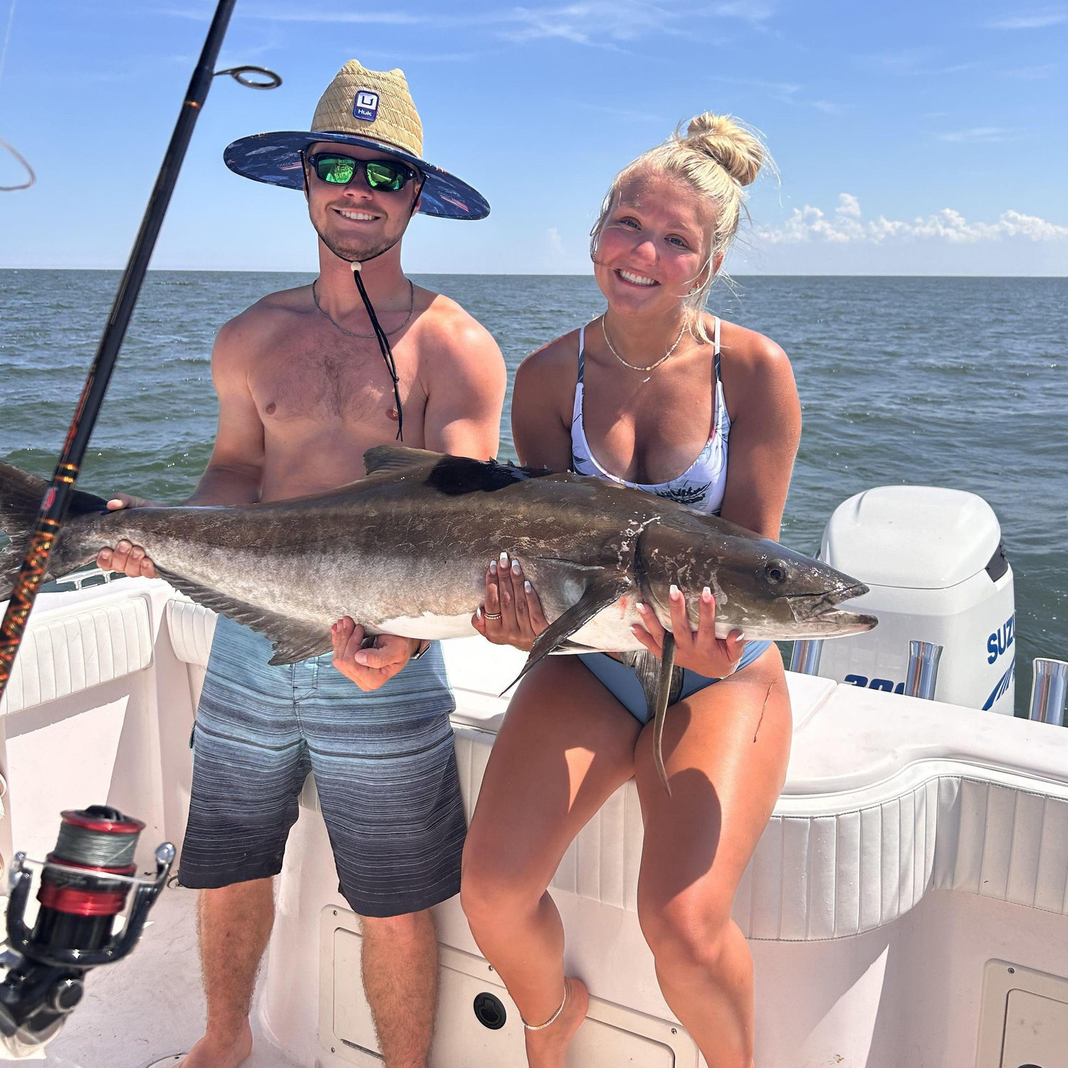 Ashley's first Cobia!