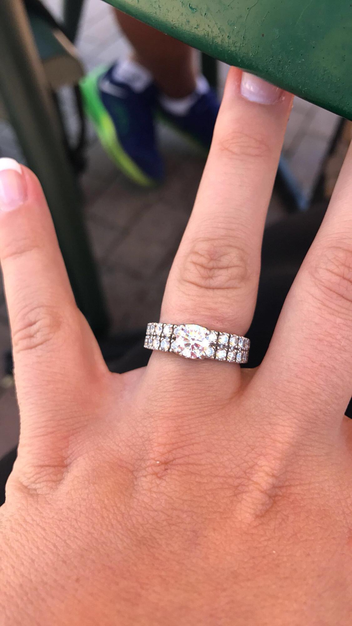 Tyler asked Jenna to marry him on May 18, 2017 at Fraze Pavilion in Kettering, OH.