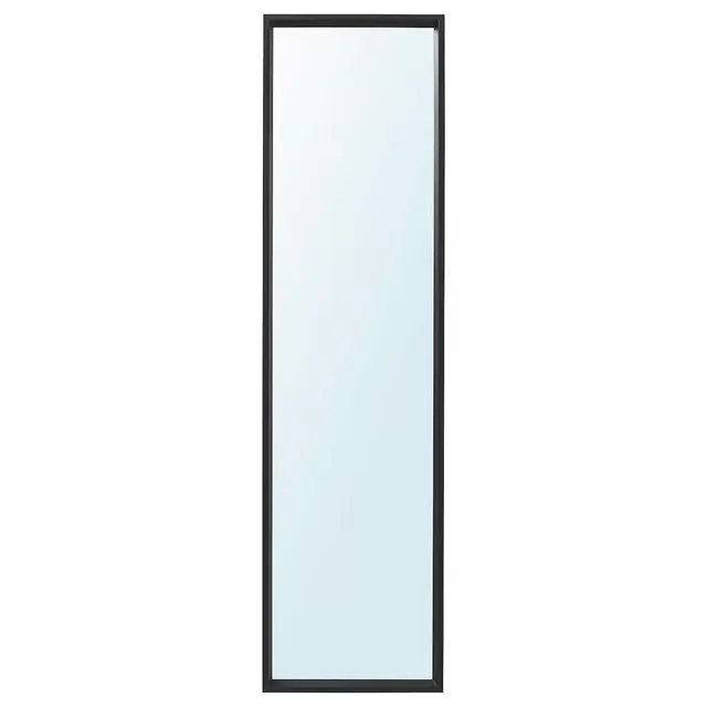NISSEDAL Mirror, black 15 3/4x59 "