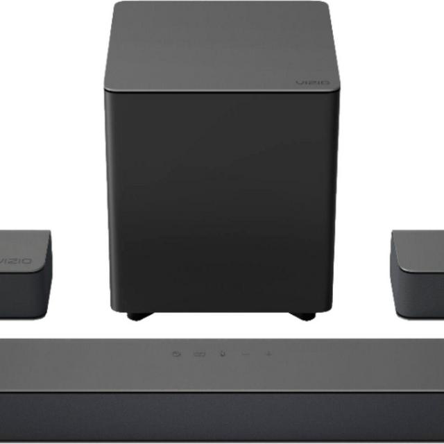 VIZIO - 5.1-Channel M-Series Soundbar with Wireless Subwoofer, Dolby Atmos and DTS:X - Dark Charcoal