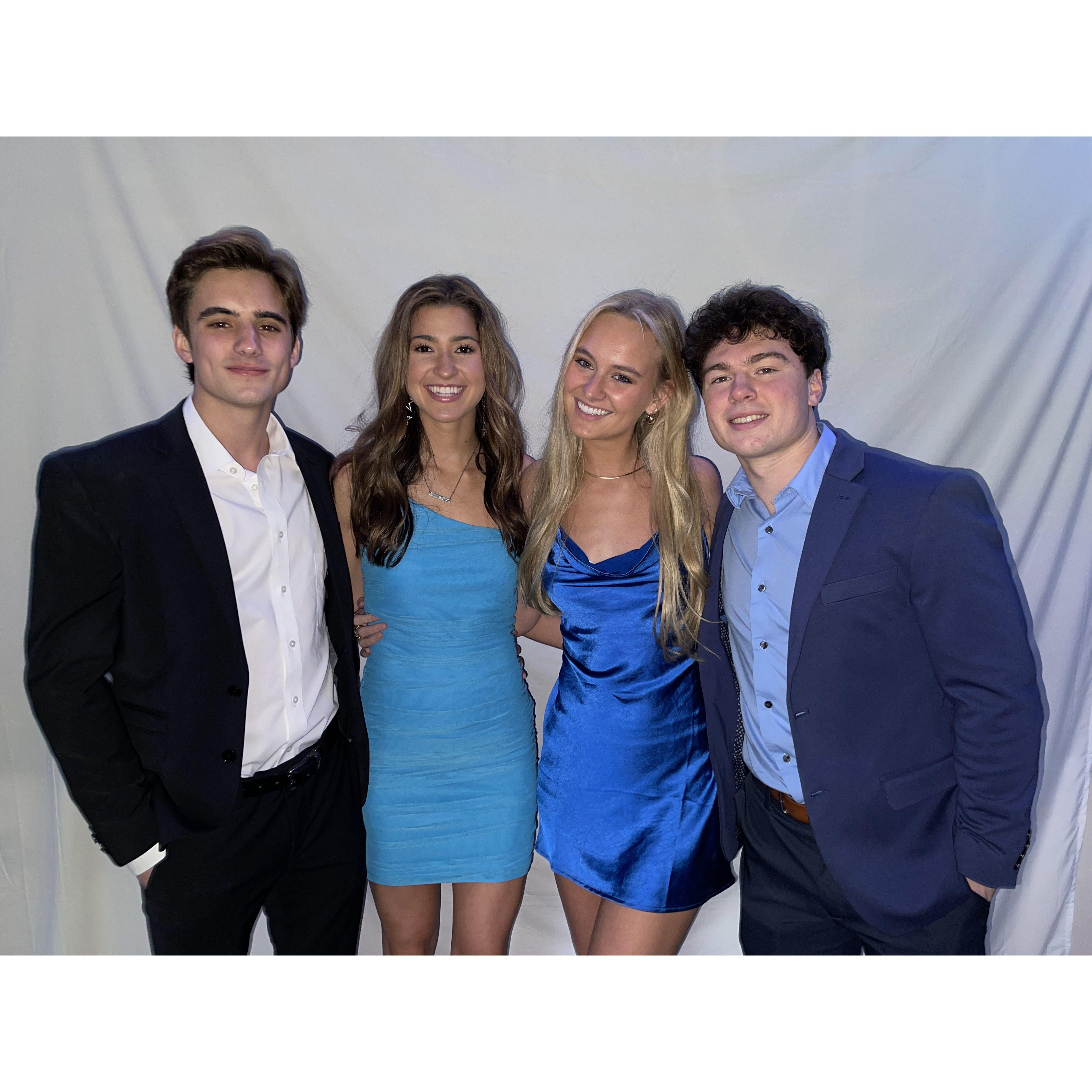 Us on our first “date”- the sorority formal that Anna set us up for!