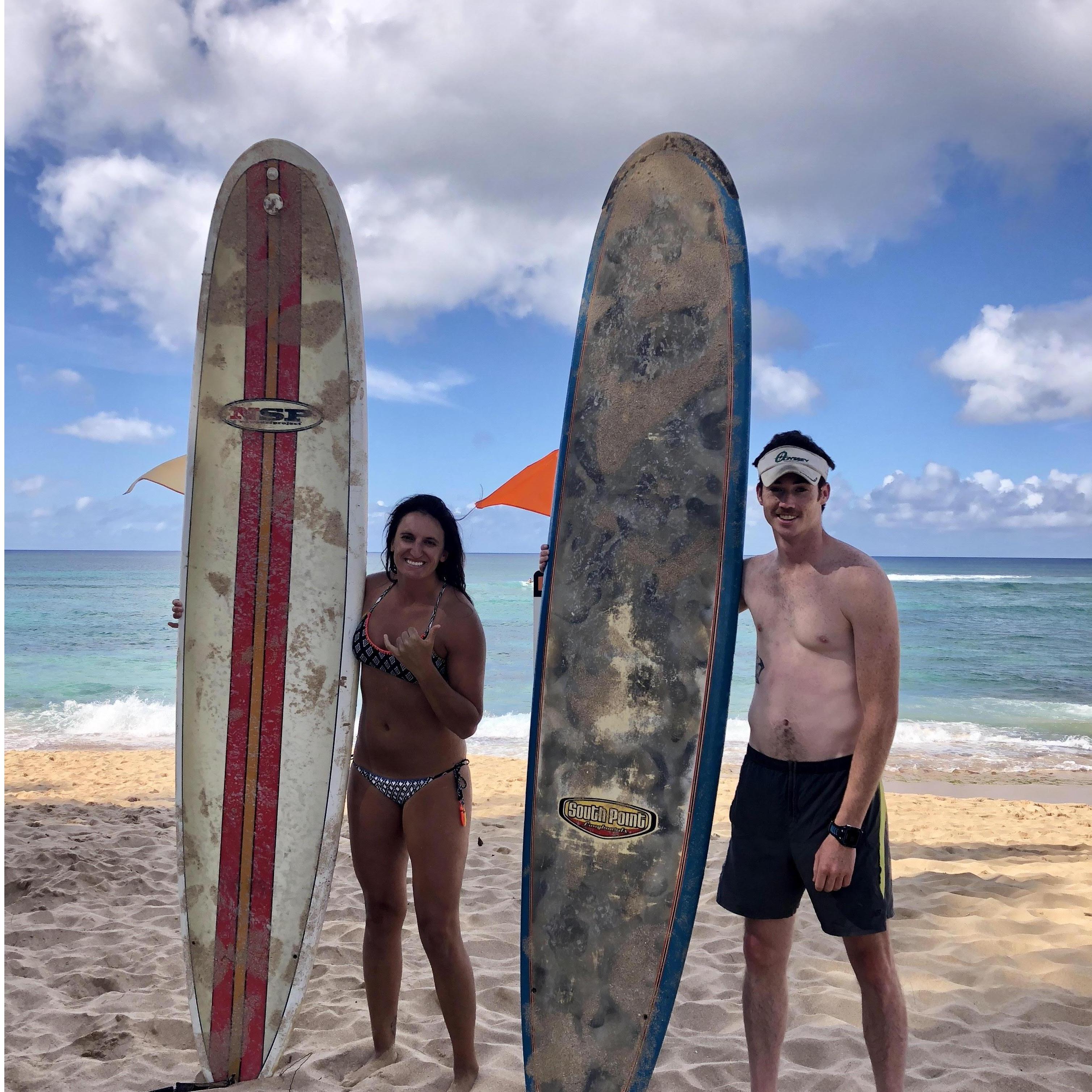 Surf's Up in Hawaii