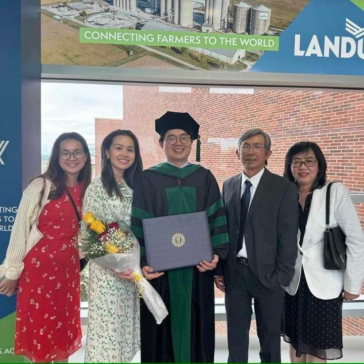 Duc became a Doctor too in 2024!