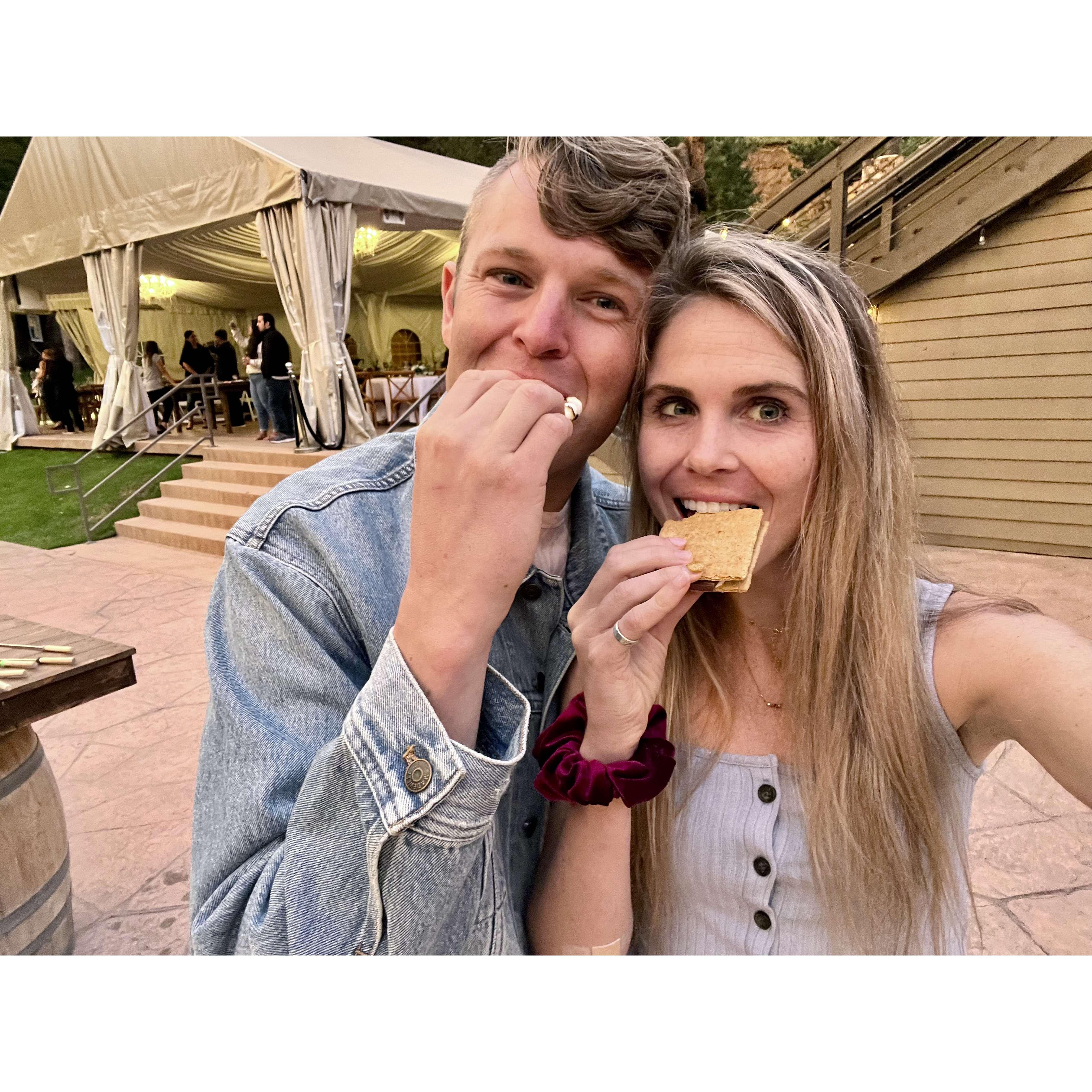 S'mores for life. Come celebrate with us Boulder Creek.