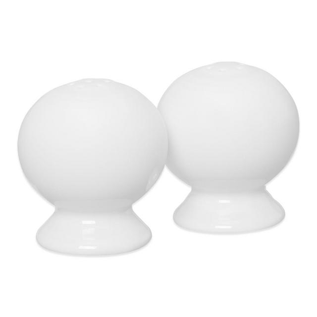 Fiesta® Salt and Pepper Shakers in White