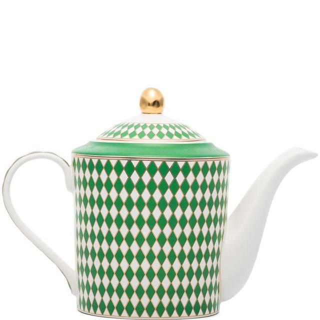 POLSPOTTEN Chess print teapot