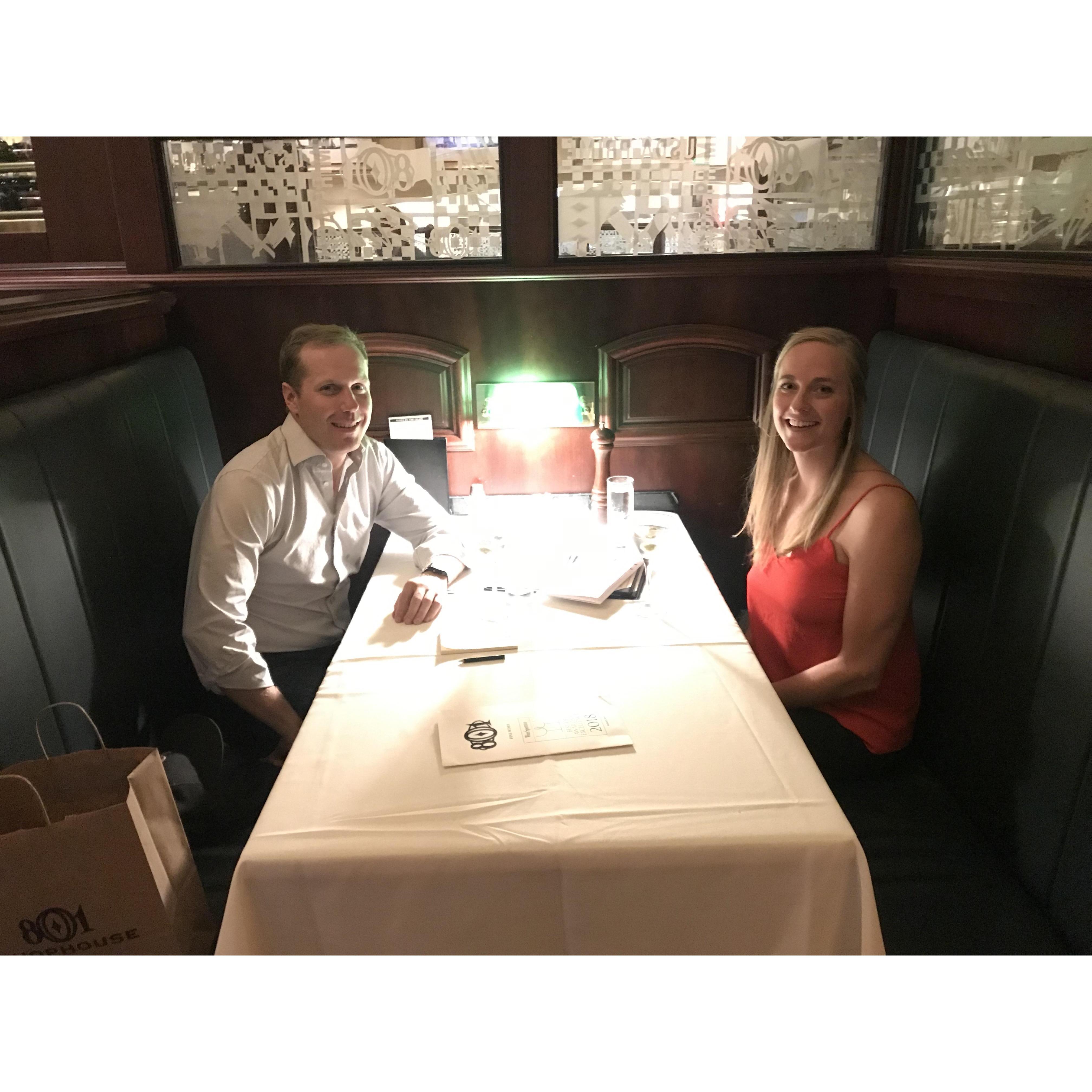 Will's birthday dinner- Cherry Creek, CO