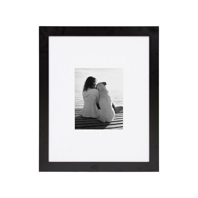 DesignOvation Museum Wood Picture Frame, Set of 2