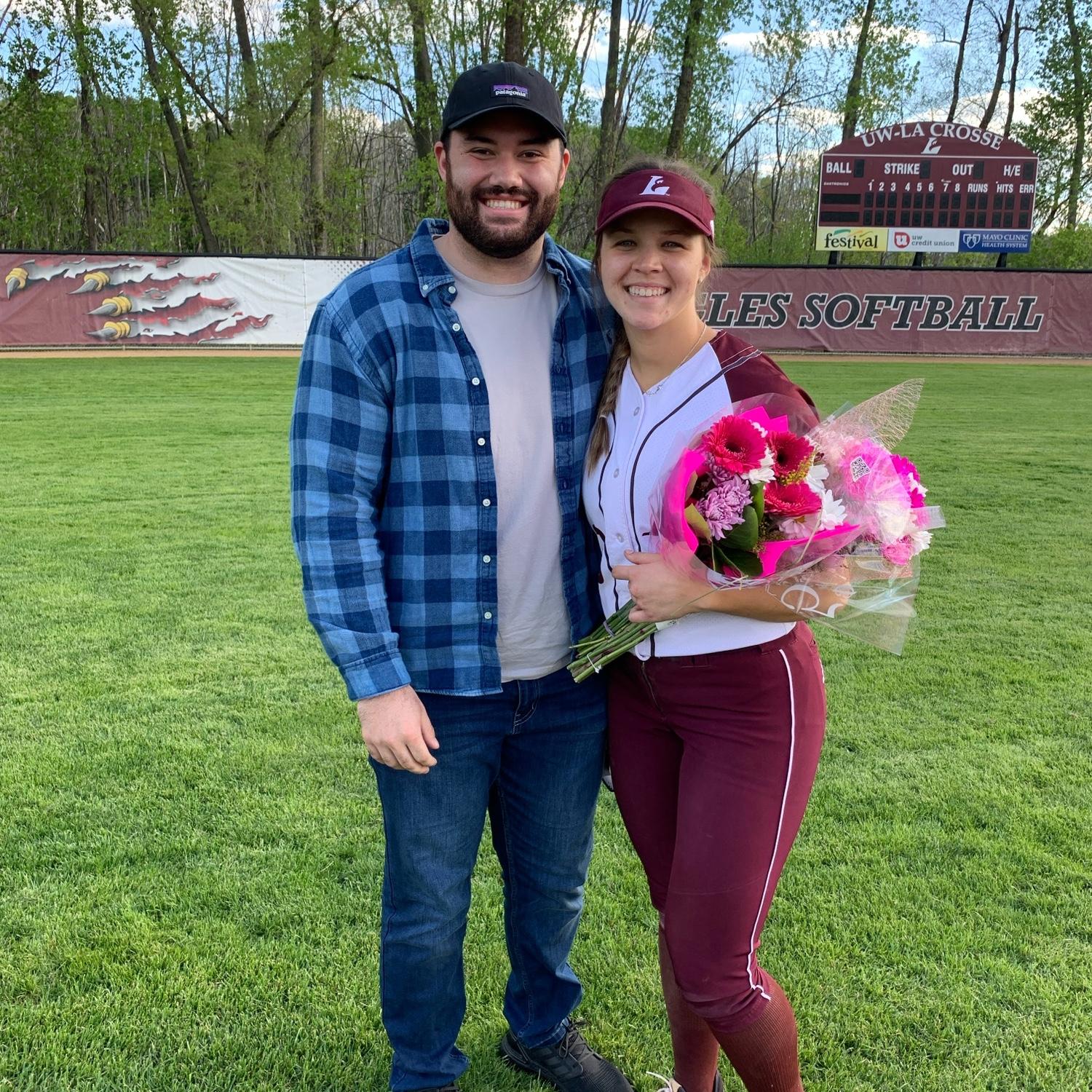 Allison’s senior night at UWL!