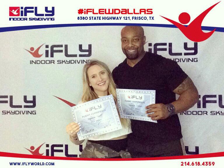 Indoor skydiving for Fathers Day!