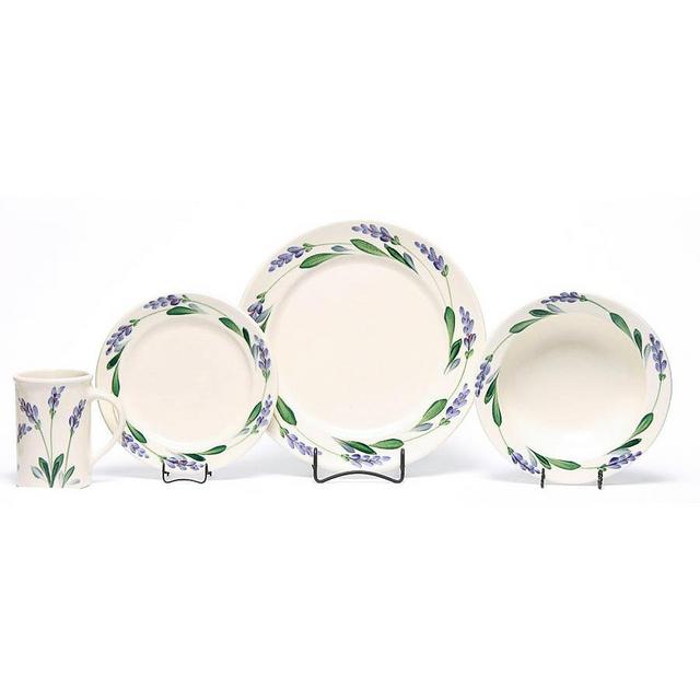 Lavender Classic Dinner Plate Set for One