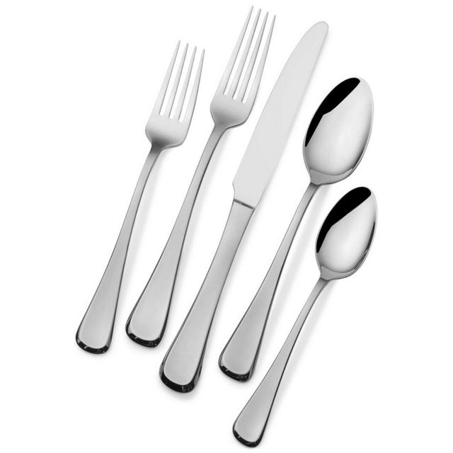 Mikasa Cosmo Satin 65-Pc. Flatware Set, Service for 12