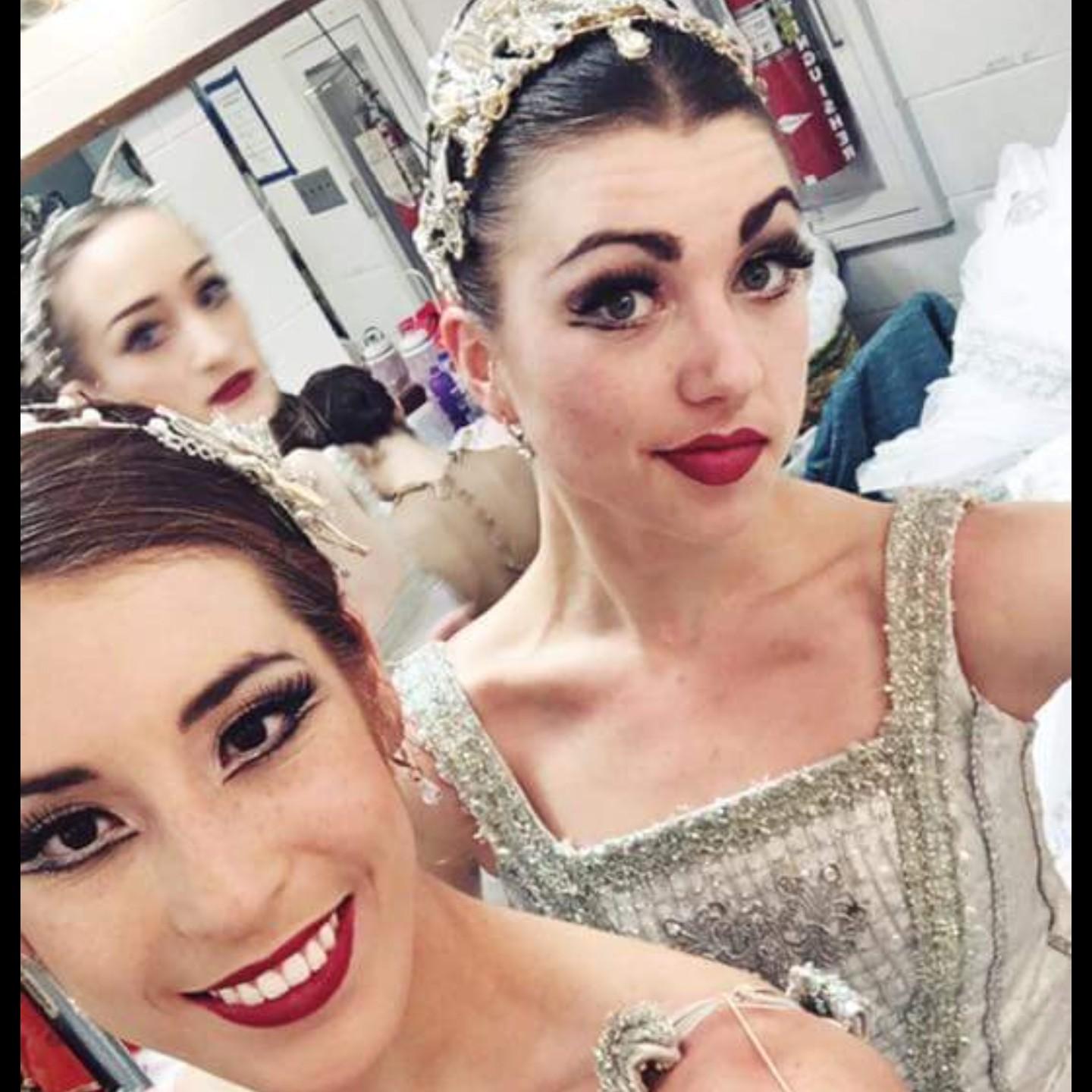 Queen of the Dryads from Don Quixote with Erin!