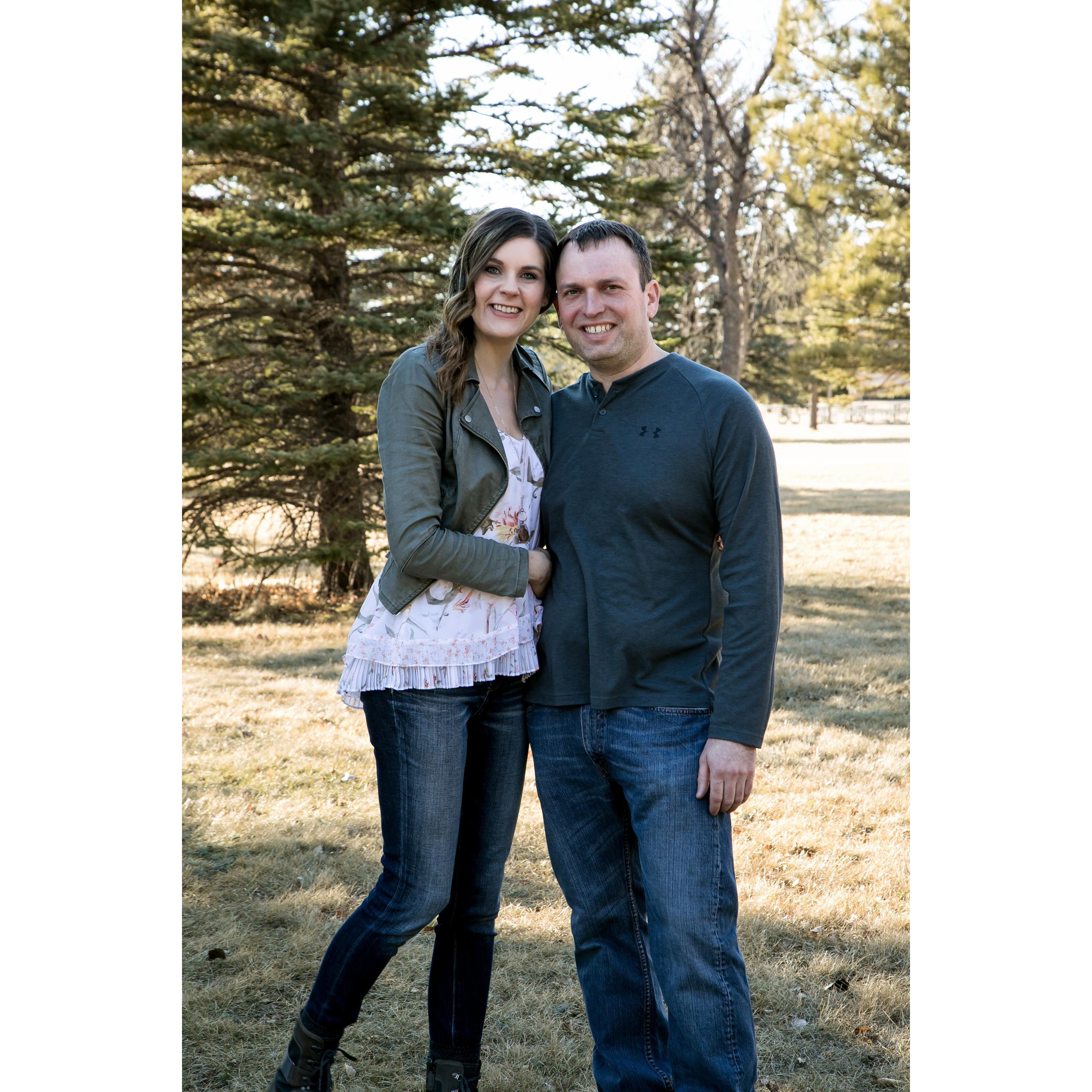 From our engagement session! Spring, 2021.