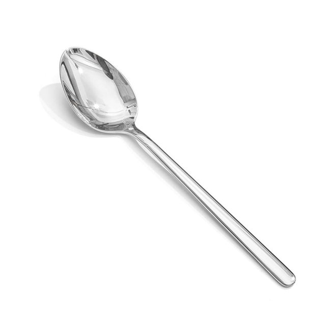 KINGSTONE Dinner Spoons Set of 12, 8-Inch 18/10 Stainless Steel Spoon Cutlery Table Spoons for Home, Kitchen & Restaurant, Dishwasher Safe (Dinner Spoons Set, 12-Piece)