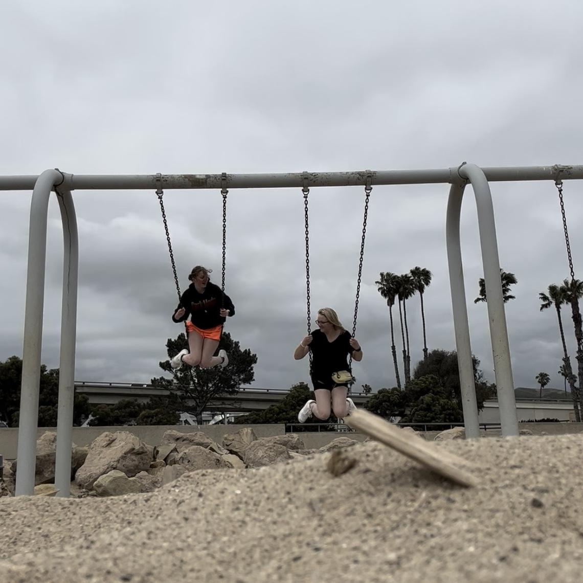 swinging!