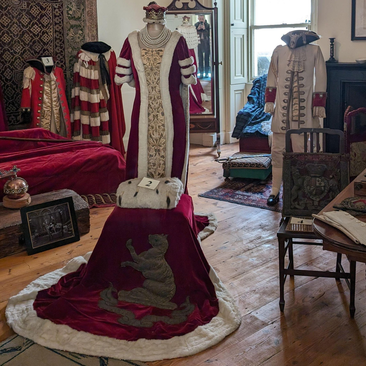 The prettiest dress in the room, plus some boys' outfits.