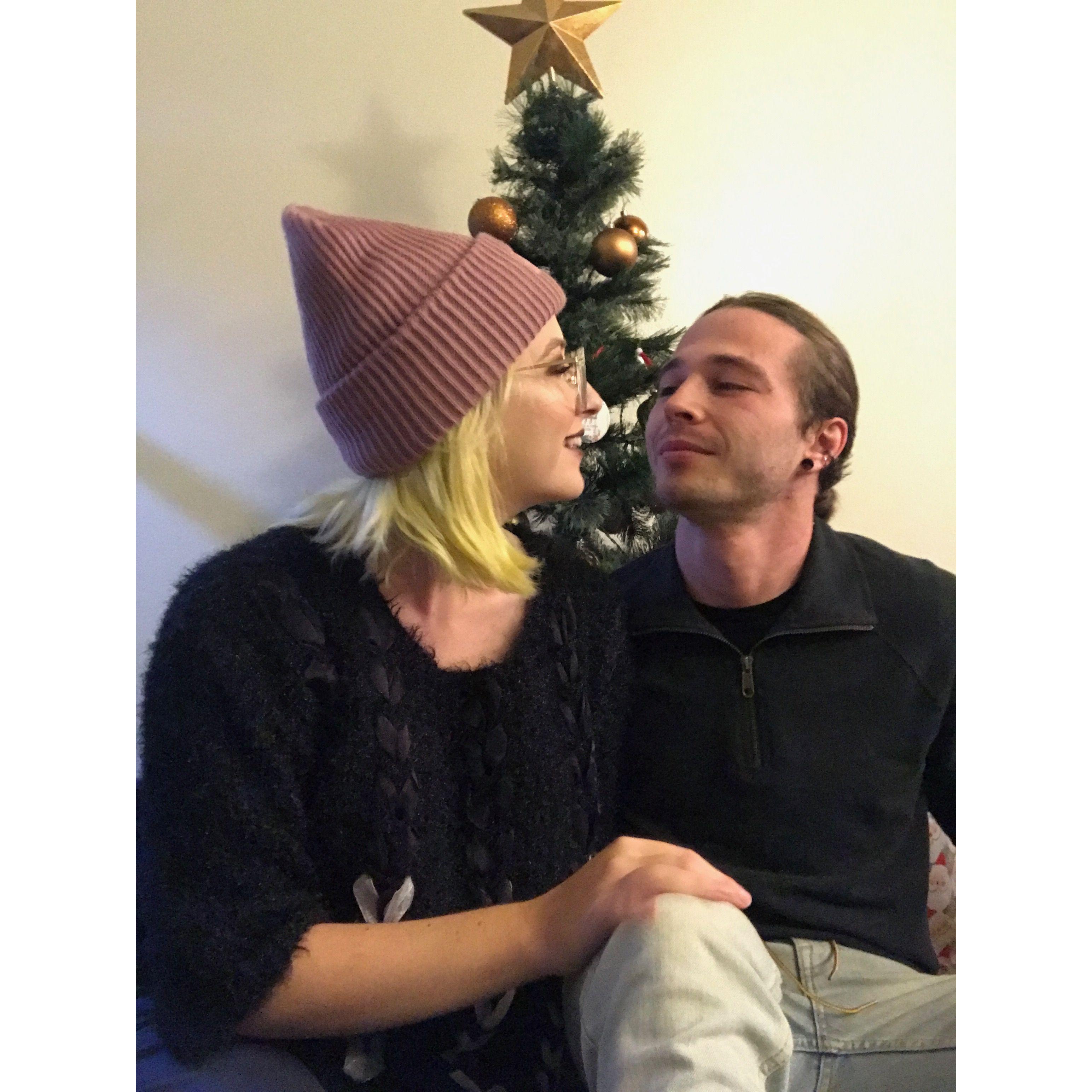 Our first Christmas together 
