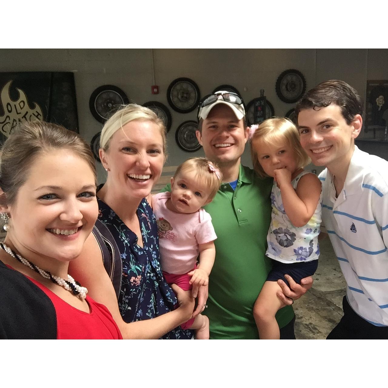June 2017 - Dayton, Ohio - Michael's surprise lunch at Old Scratch Pizza