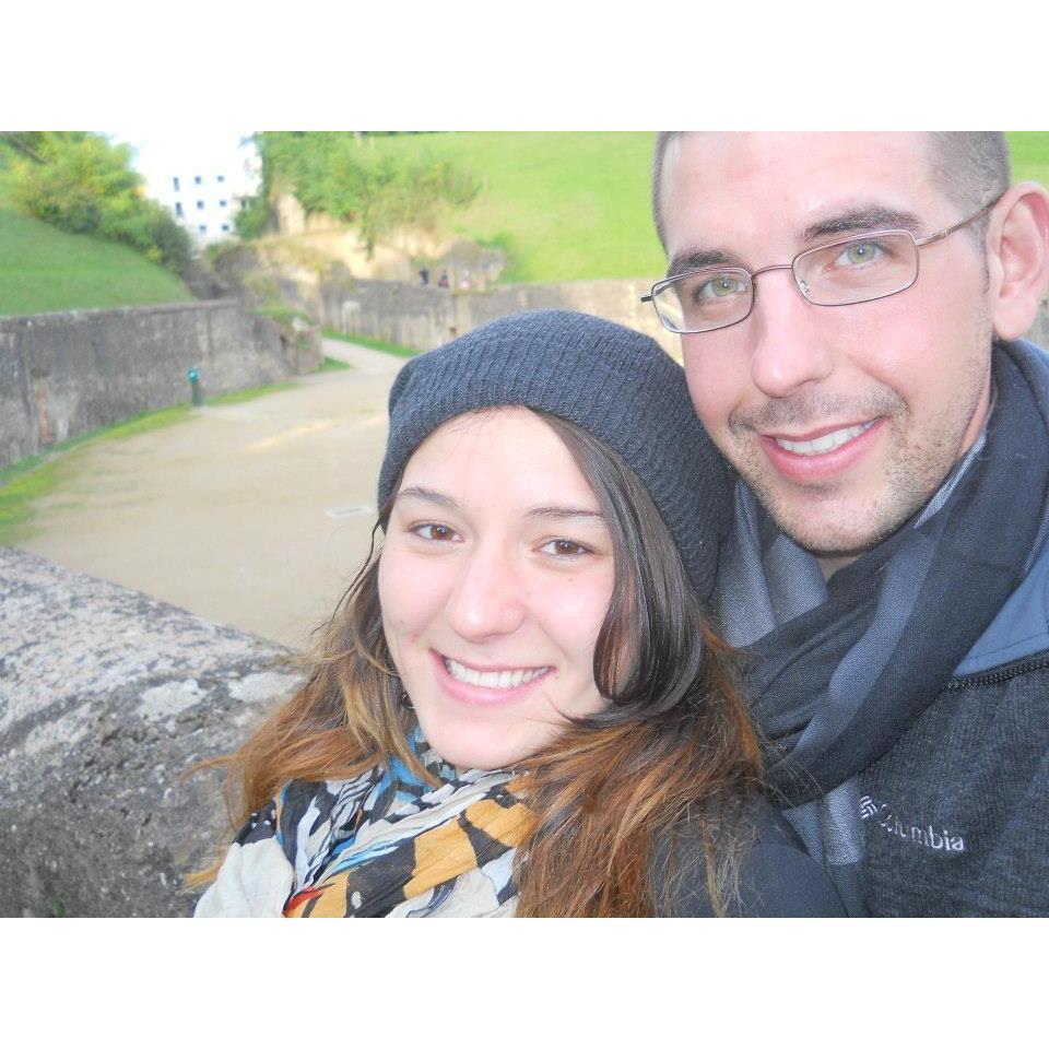 Sean and Kaitlin (Groom and Bride) Seeing the world and exploring history in Trier 2013.